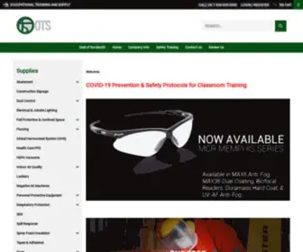 Otssupply.com(Safety Supplies) Screenshot