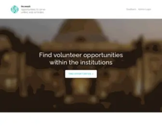 Otsuae.org(OpportunitiesToServe) Screenshot