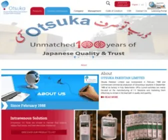 Otsuka.pk(Otsuka Pakistan Ltd) Screenshot