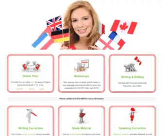 Ottawa-English.com(English class) Screenshot