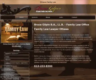 Ottawa-Family-Law.ca(Ottawa Family Law Ottawa Family Lawyer) Screenshot