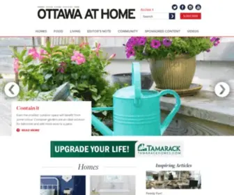 Ottawaathome.ca(Ottawa At Home Magazine) Screenshot