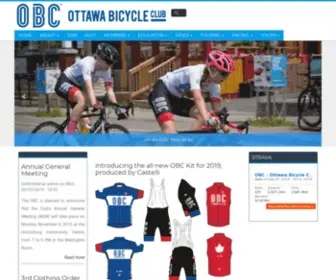 Ottawabicycleclub.ca(Ottawa Bicycle Club) Screenshot