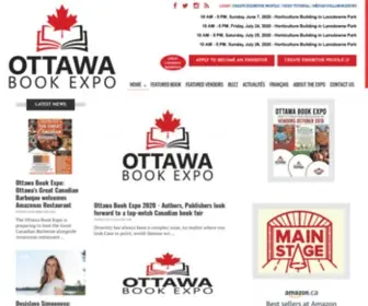 Ottawabookexpo.ca(Ottawa Book Expo) Screenshot