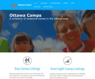 Ottawacamps.com(Ottawa Camps) Screenshot