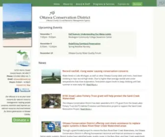 OttawaCD.org(Ottawa Conservation District) Screenshot