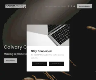 Ottawachurch.ca(Calvary Pentecostal Church) Screenshot