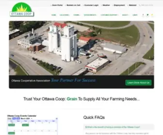 Ottawacoop.com(Kansas Cooperative Association) Screenshot