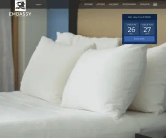 Ottawaembassy.com(Embassy Hotel & Suites Ottawa) Screenshot