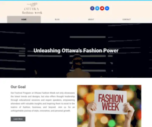 Ottawafashionweek.ca(Ottawafashionweek) Screenshot