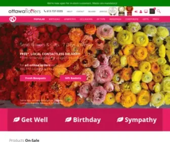 Ottawaflowers.com(OTTAWA FLOWERS) Screenshot