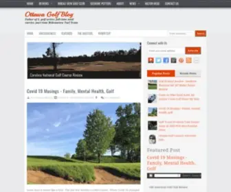 Ottawagolfblog.com(Ottawa Golf Blog) Screenshot