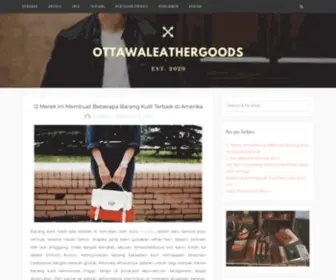 Ottawaleathergoods.com(Toko Jaket) Screenshot