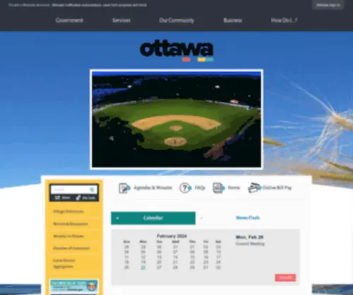 Ottawaohio.us(Ottawa, OH) Screenshot