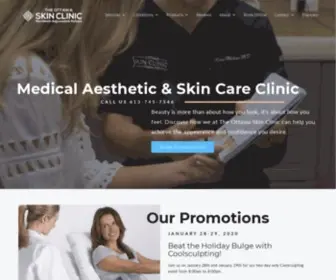 Ottawaskinclinic.ca(Medical Aesthetics and Body Sculpting Clinic) Screenshot