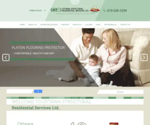 Ottawastructural.com(Ottawa Structural Residential Services Ltd) Screenshot