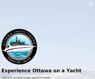 Ottawayacht.ca(Tour Ottawa river on private yacht) Screenshot