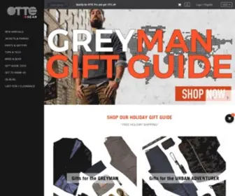 Ottegear.com(OTTE GEAR) Screenshot