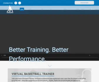Otterbasketball.com(Otter Basketball Training) Screenshot