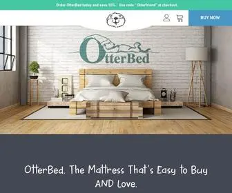 Otterbed.com(OtterBed Mattress) Screenshot