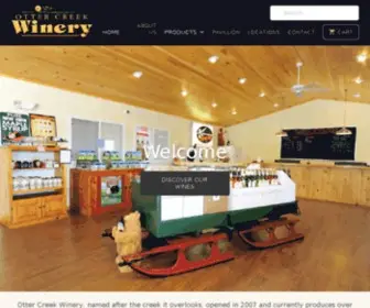 Ottercreekwinery.com(Otter Creek Winery) Screenshot