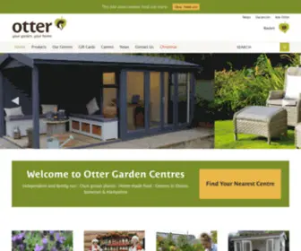 Otternurseries.co.uk(Otter Garden Centres) Screenshot