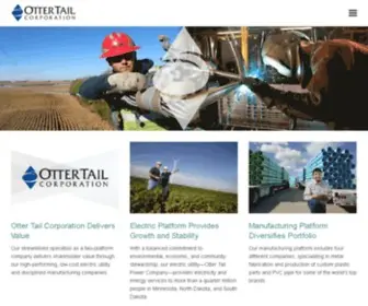 Ottertail.com(Corporate Profile) Screenshot