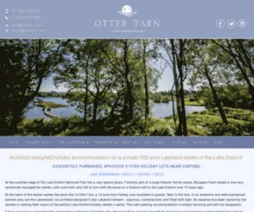 Ottertarn.com(Otter Tarn) Screenshot