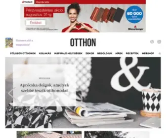 Otthon.hu(Otthon magazin) Screenshot