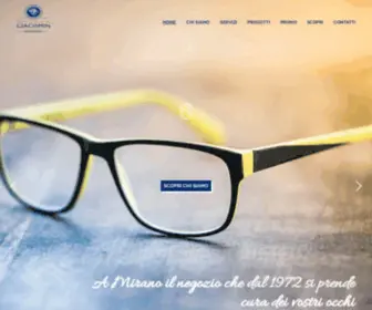 Otticagiacomin.com(Ottica Giacomin) Screenshot