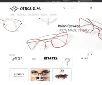 Otticagm.com(Ottica GM) Screenshot