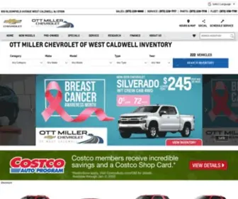 Ottmillerchevrolet.com Screenshot