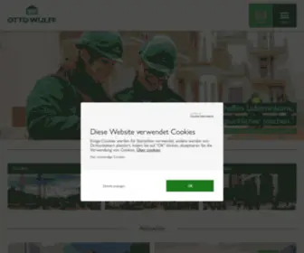Otto-Wulff.de(OTTO WULFF) Screenshot