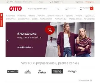 Otto.lt(OTTO internetinė parduotuvė) Screenshot