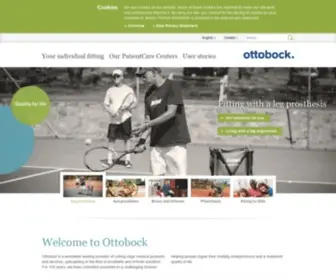 Ottobock.africa(Ottobock consumer) Screenshot