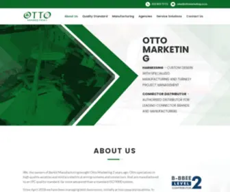 Ottomarketing.co.za(Otto Marketing) Screenshot