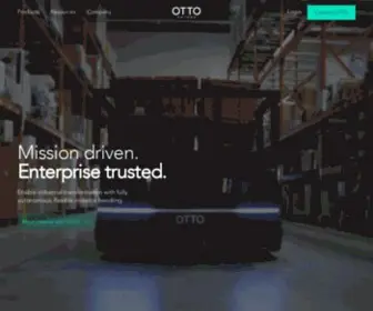 Ottomotors.com(OTTO is an enterprise trusted solution) Screenshot