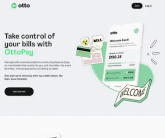 Ottopay.com(Powered debt management) Screenshot