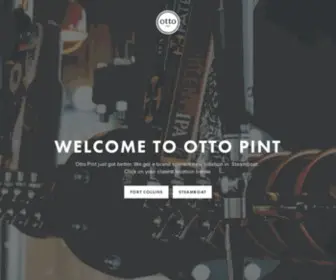 Ottopint.com(Otto Pint Fort Collins) Screenshot