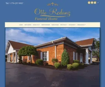 Ottoredanz.com(Otto Redanz Funeral Home) Screenshot