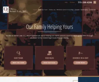 Ottosteiner.com(Divorce & Family Law Attorneys) Screenshot