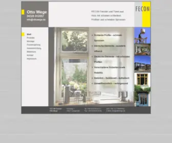 Ottowege.de(Otto Wege Fenster) Screenshot