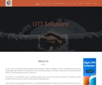 Ottsol.com(OTT Solutions) Screenshot