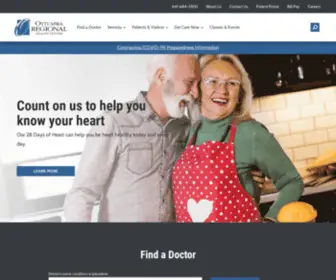 Ottumwaregionalhealth.com(Ottumwa Regional Health Center) Screenshot