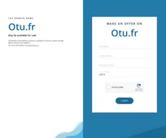 Otu.fr(Otu) Screenshot