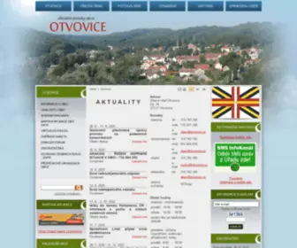 Otvovice.cz(Obec Otvovice) Screenshot