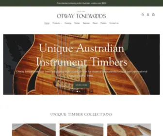 Otwaytonewoods.com.au(Otway Tonewoods) Screenshot