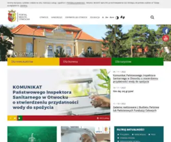 Otwock.pl(Oficjalny portal miejski) Screenshot