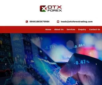 Otxforextrading.com(OTX Forex) Screenshot