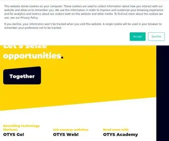 Otys.com(Let's seize opportunities together) Screenshot